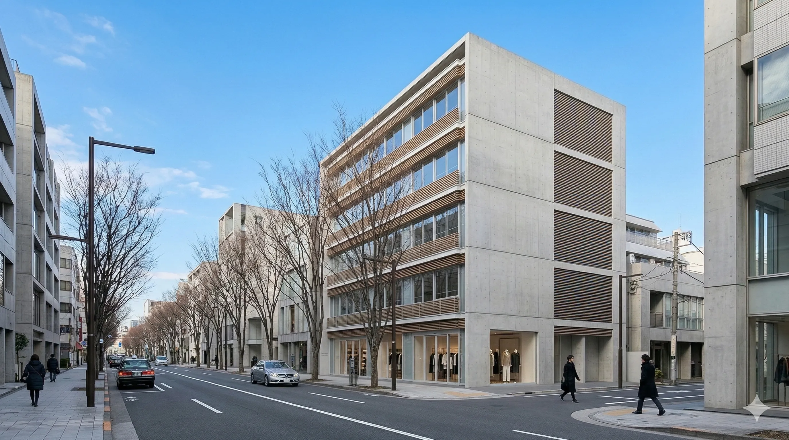 Retail-only commercial building