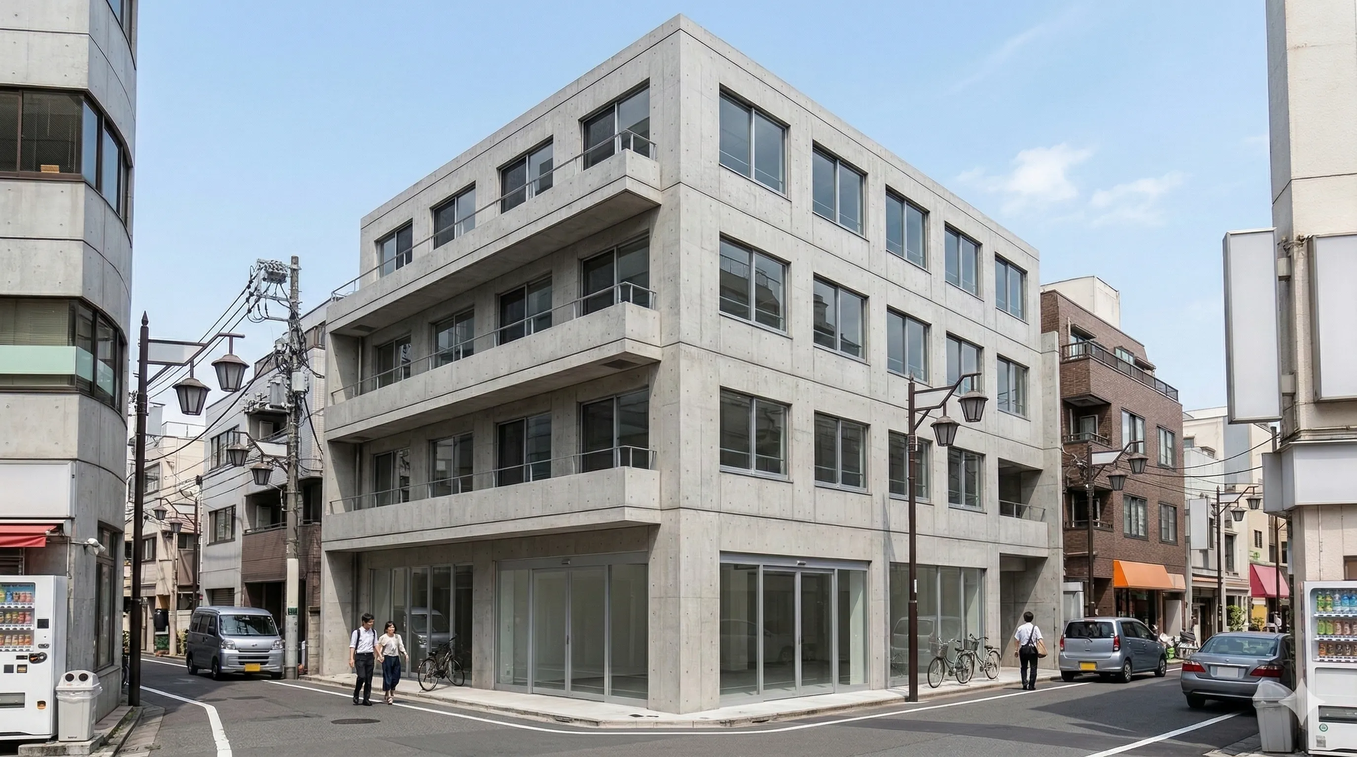 Mixed-use income building