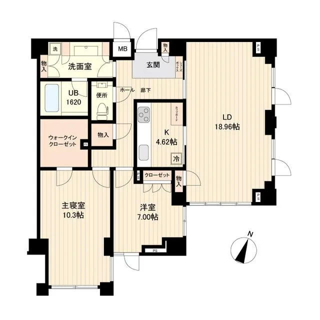 Estimaison Shirokanedai 0104: Floor plan