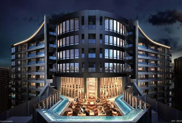 Park Tower Kachidoki South 2125: Sky deck (illustrative)