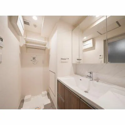 River City 21 East Towers Tower 10, #2313: Vanity and washroom